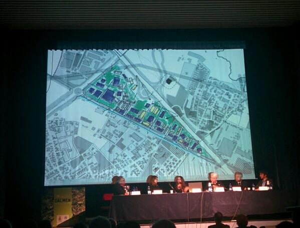 Ecco lo schizzo dell'architetto spagnolo #opendalmine http://t.co/Dg2fYi0hqk
